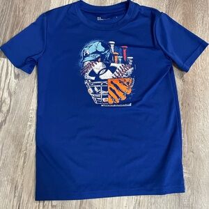 Under Armour Kids' Royal Blue Sports Graphic Tee